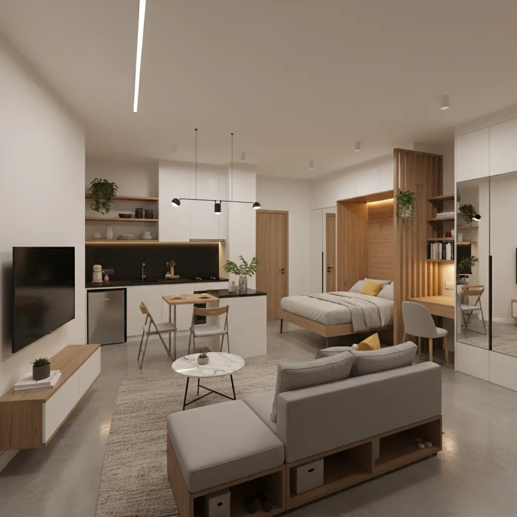 1BHK Interior Design in Nagpur