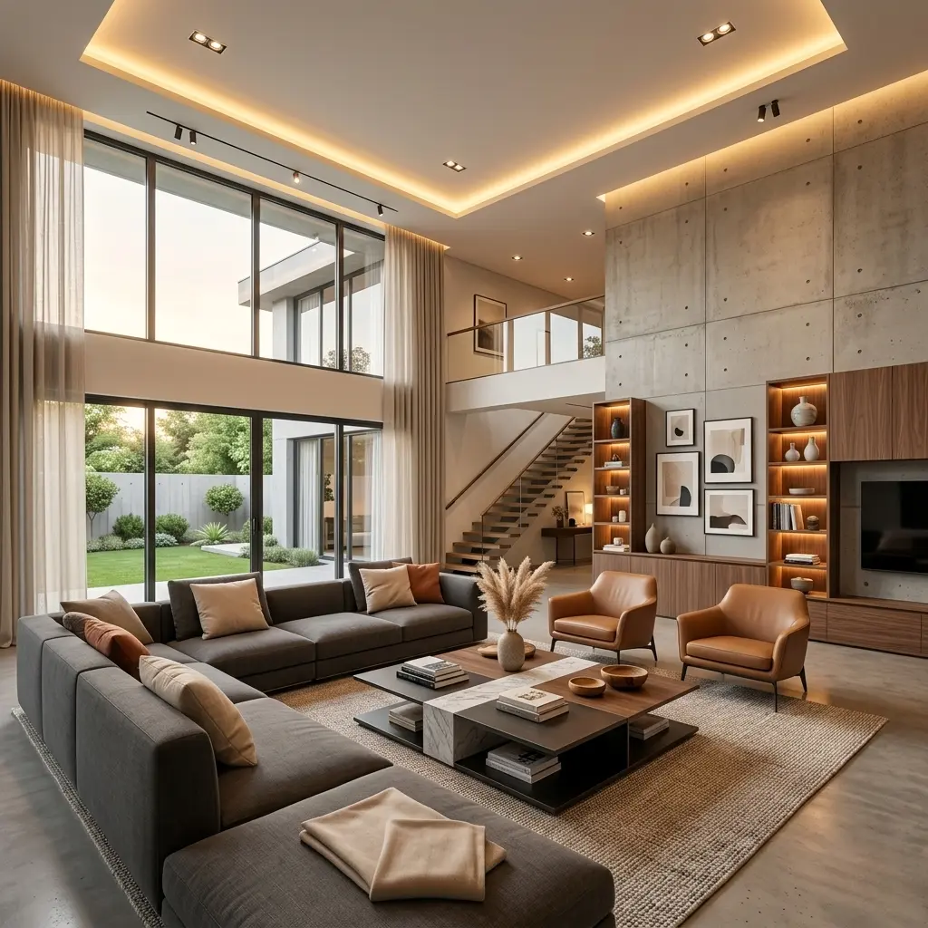 Turnkey Interior Design in Nagpur 4 Completed modern turnkey home interior