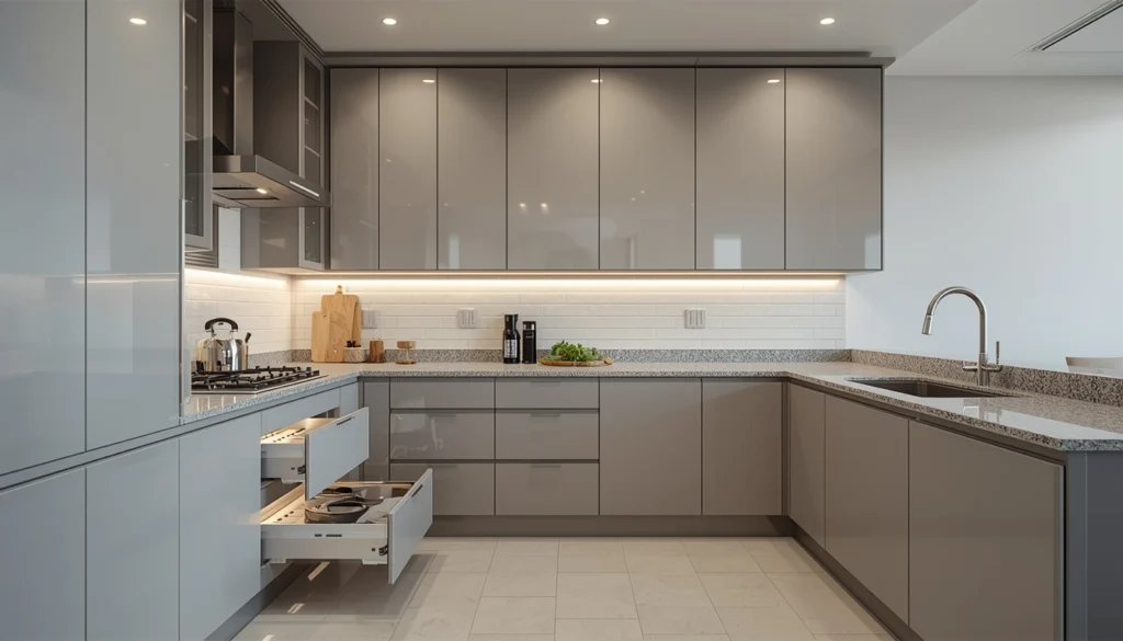 House Renovation Contractor in Nagpur 4 Modern modular kitchen after complete home renovation