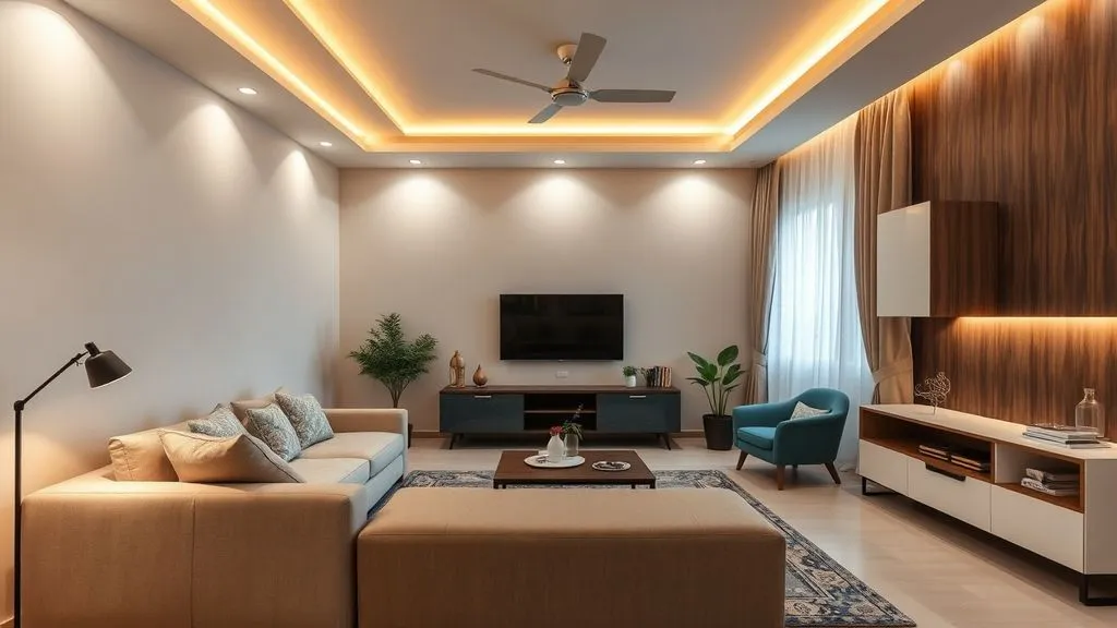 Home Interior Design in Nagpur 4 completed modern apartment interior in nagpur