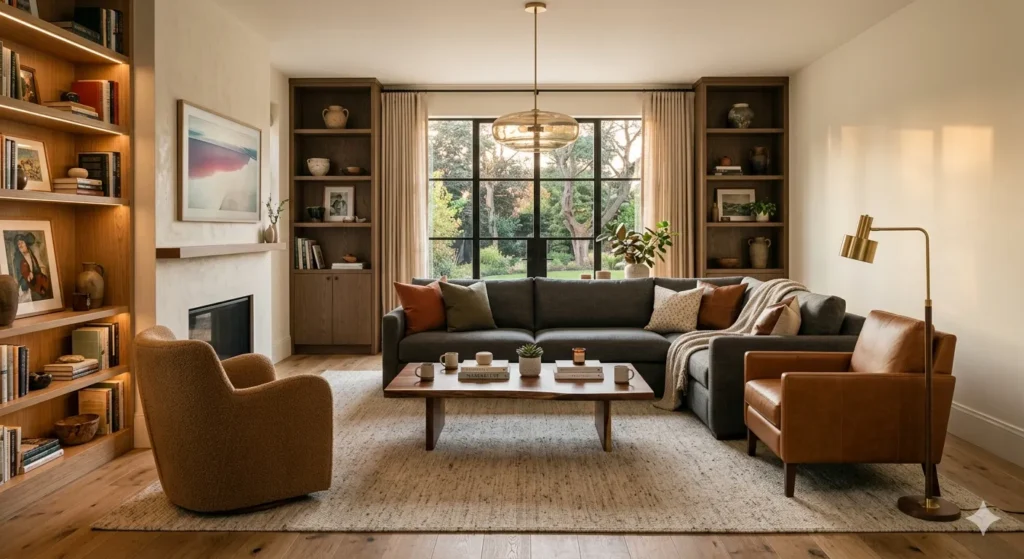 Bespoke living room interior design in Yavatmal