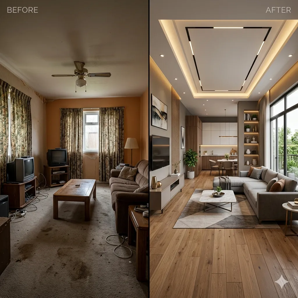 Complete Home Renovation in Yavatmal