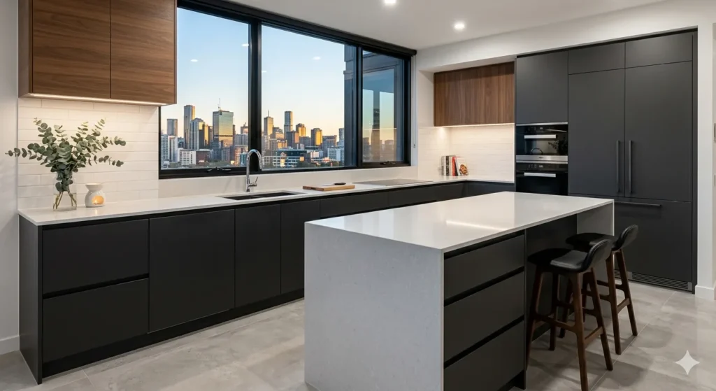 Stunning Modern Interior Renovation Nagpur 2 Contemporary kitchen design in Nagpur home
