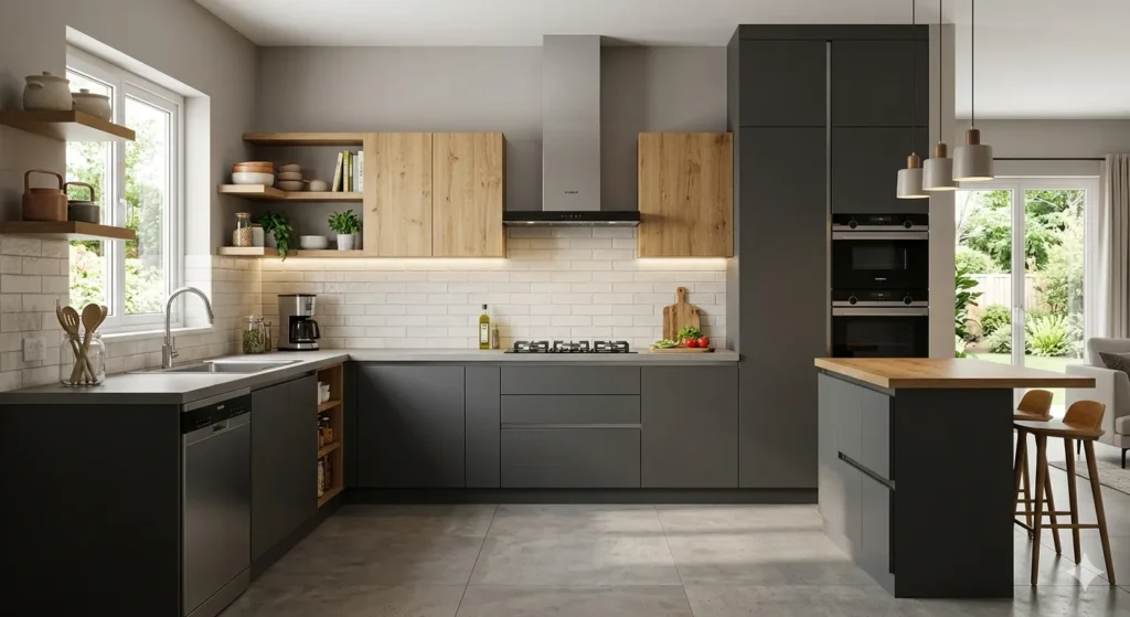 Full kitchen renovation design in Yavatmal