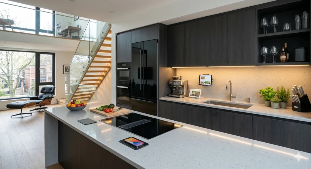 Functional and ergonomic modular kitchen design in Ralegaon