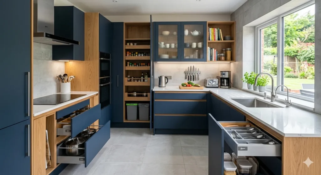 Pusad's Best Full Home Interior Design Firm 2 Functional kitchen design for Pusad homes