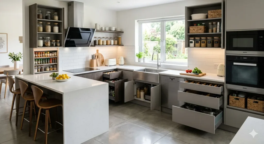 High End Residential Renovation in Yavatmal 2 High end kitchen renovation in Yavatmal home