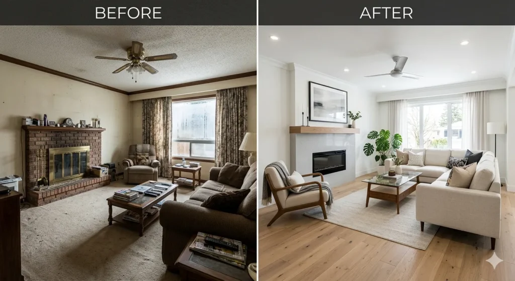 Trusted Expert House Renovation in Nagpur 1 Home renovation transformation in Nagpur