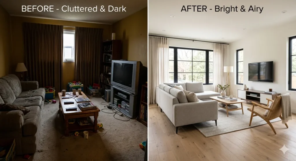 High End Residential Renovation in Yavatmal 1 Home renovation transformation in Yavatmal