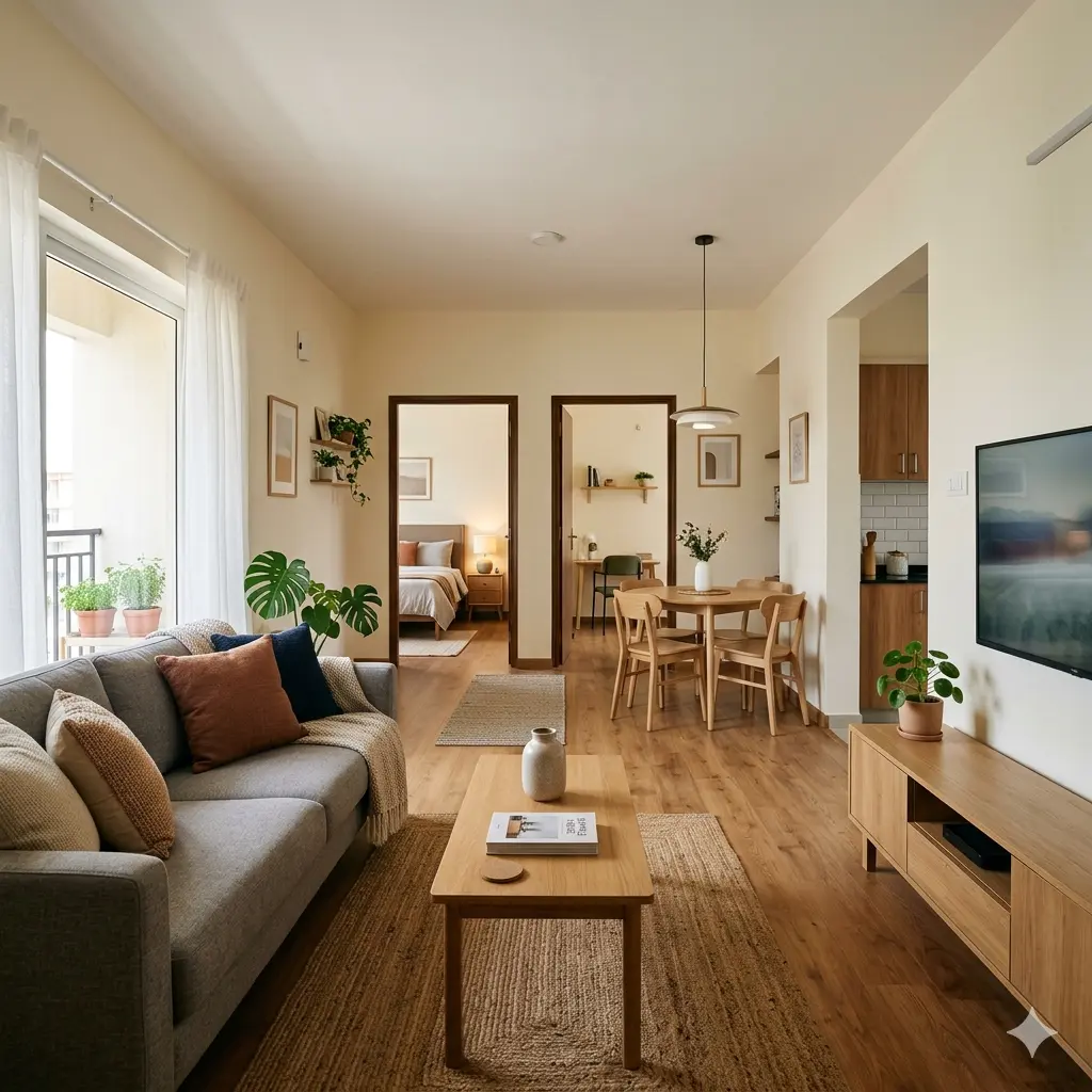 Interiors for New Flats in Narsala Nagpur 1 Interiors for New Flats in Narsala Nagpur