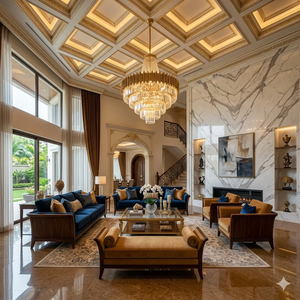 Luxury Bungalow Interior Designers in Ner