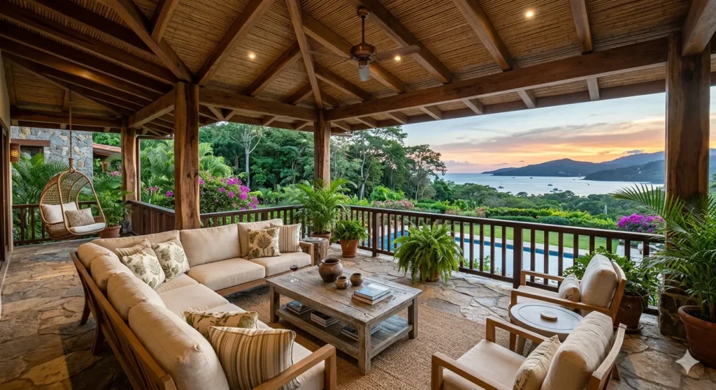 Luxury veranda design for Pusad homes