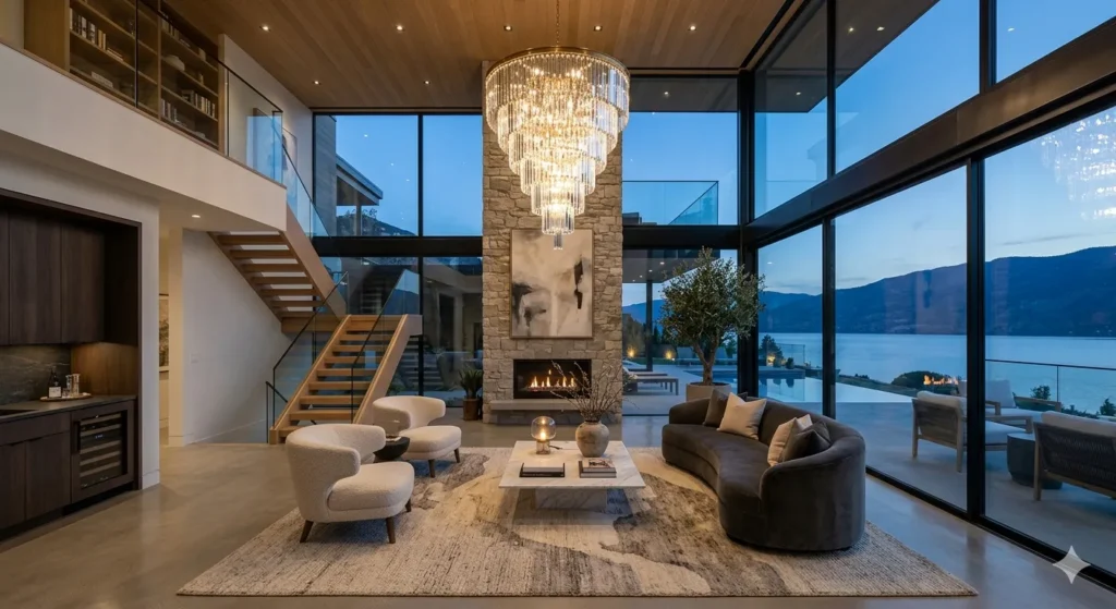 Luxury villa interior design in Kokapet