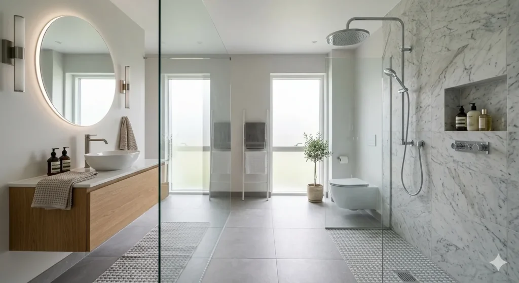 Best Renovation Services in Dharampeth Nagpur 3 Modern bathroom renovation in Dharampeth Nagpur