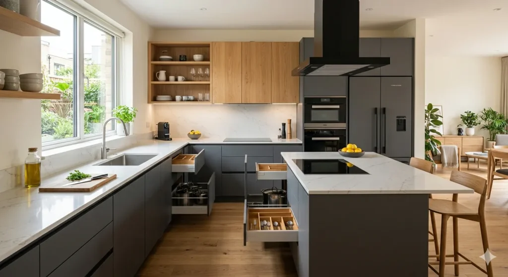 Best Renovation Services on Wardha Road Nagpur 4 Modern kitchen renovation in Wardha Road Nagpur