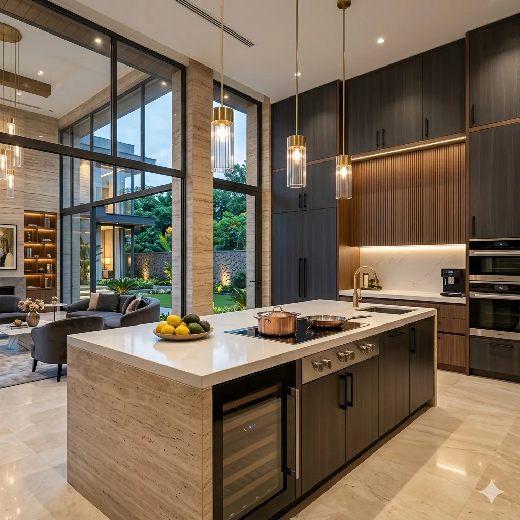 Luxury Premium Bungalow Renovation Nagpur 2 Premium kitchen renovation design in Nagpur