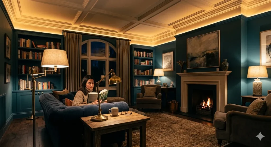 Top Interior Designers in Darwha 1 Professional lighting design for modern living rooms in Darwha