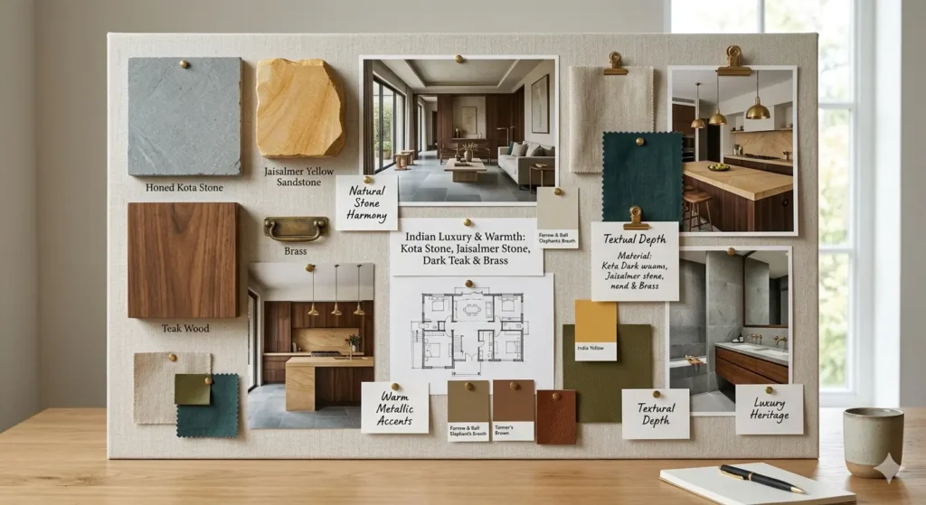 Regional material mastery for premium Vidarbha residences