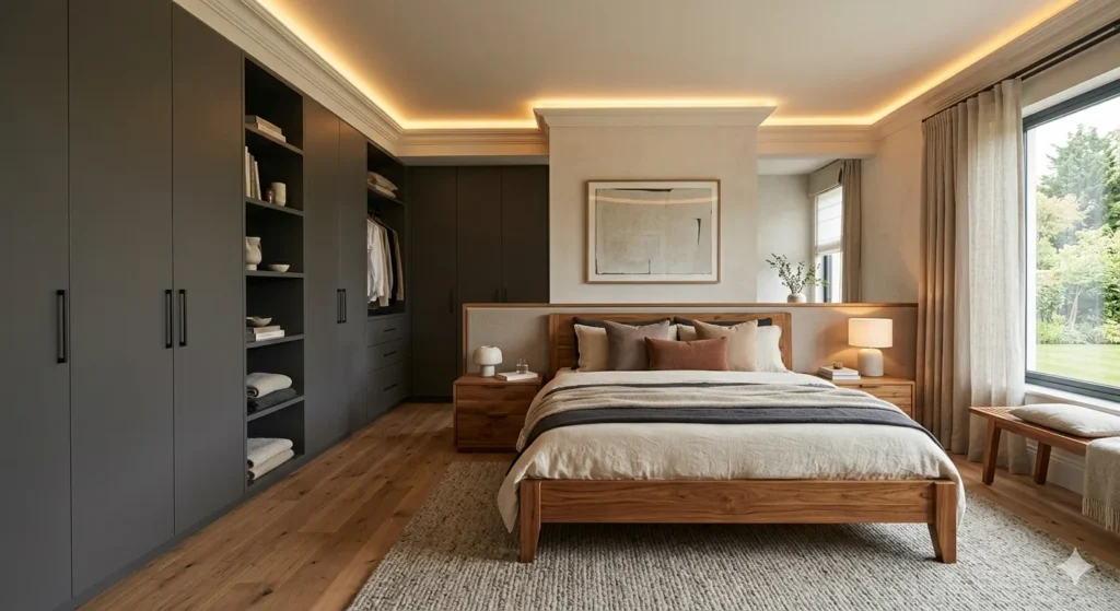 Best Residential Interior Designer in Yavatmal 1 Restful master bedroom interior design in Yavatmal