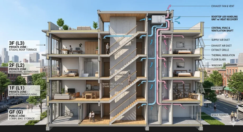 Smart duplex floor planning for Kokapet homes