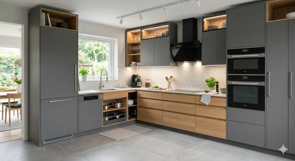 Turnkey kitchen design in Pusad house