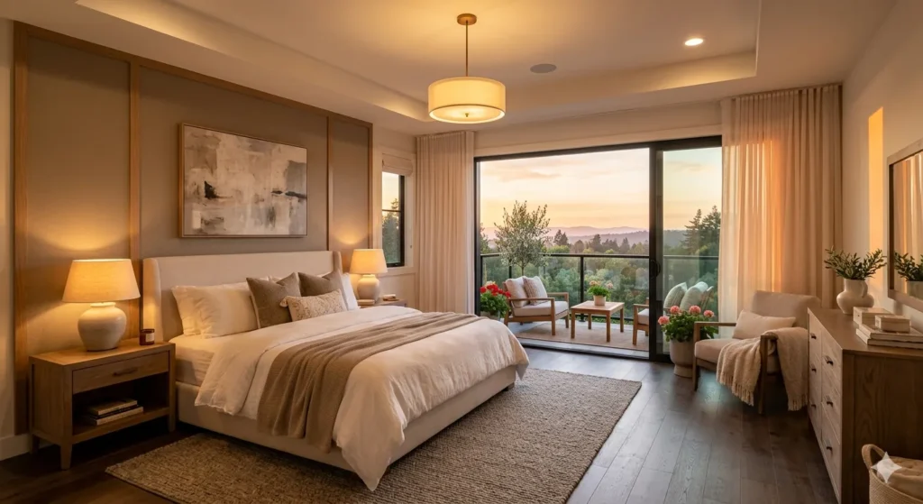 Modern Duplex Designers in Amravati 4 Upper floor bedroom design in Amravati duplex