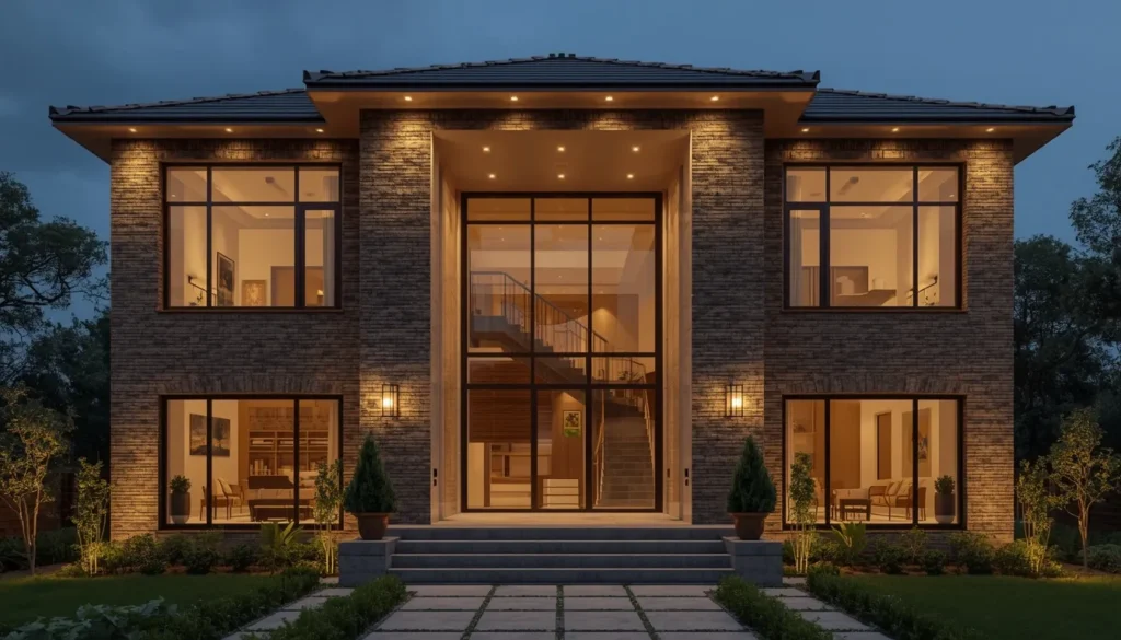 Expert Residential Architect in Umarkhed 2 Elegant duplex home design in Umarkhed