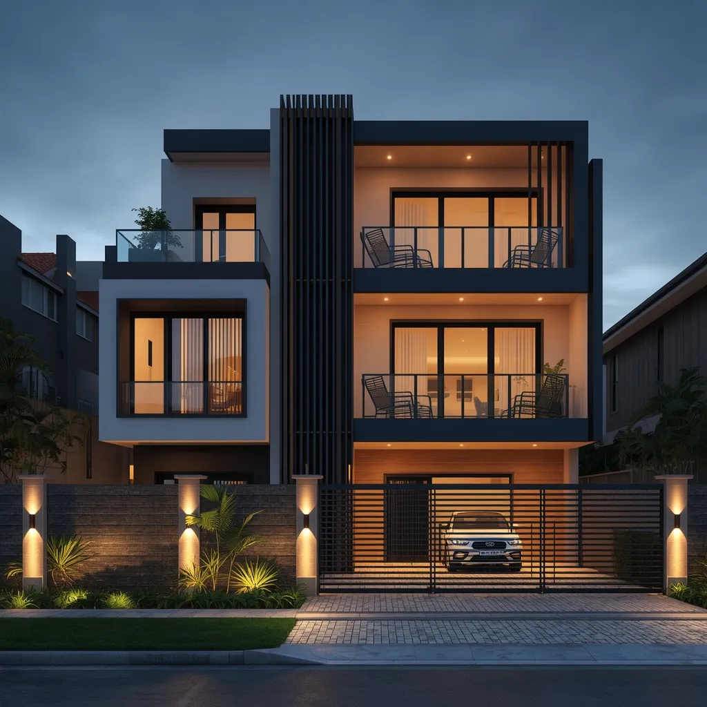 Best House Floor Plan Architects Adilabad 4 Luxury Urban Duplex with Premium Amenities