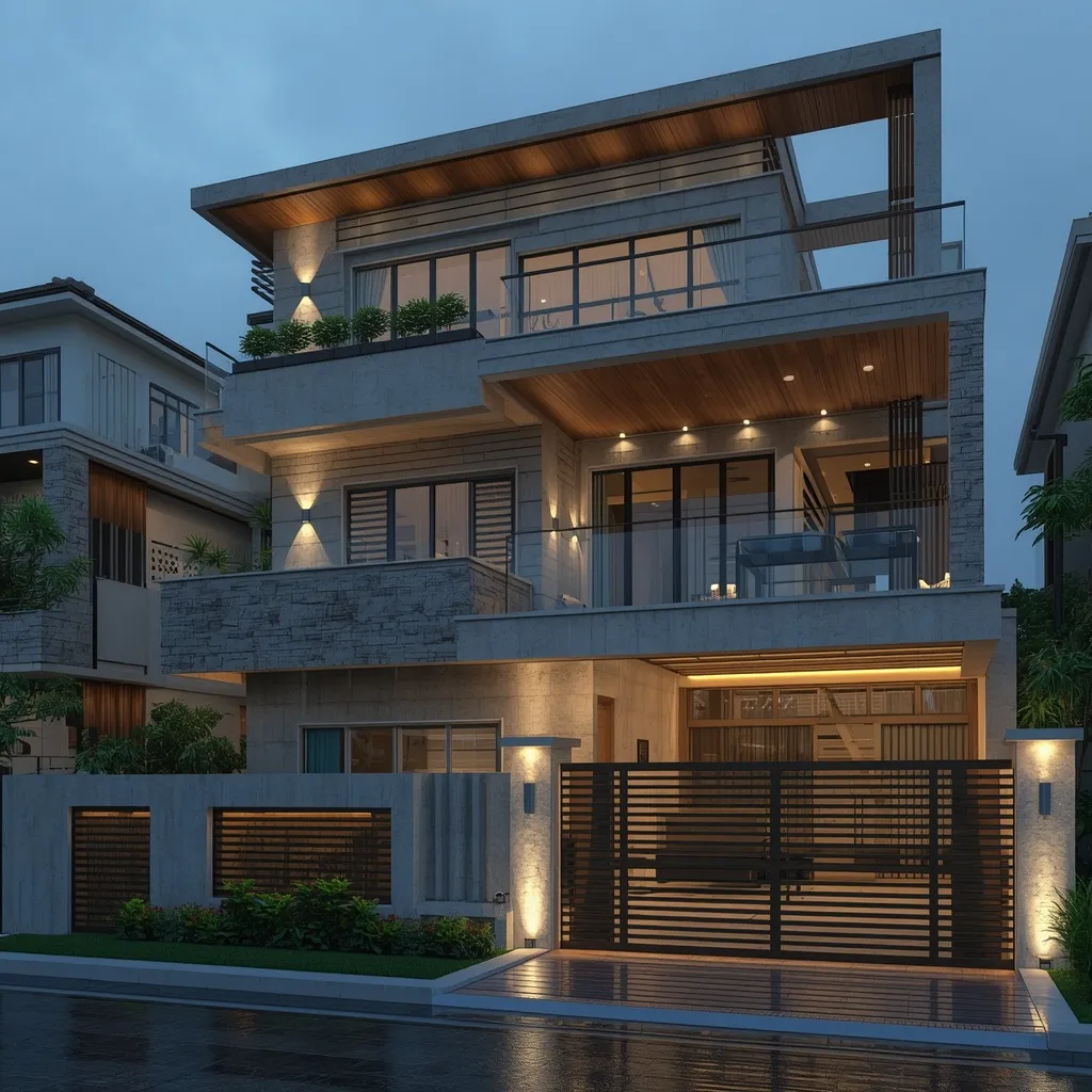 Pro Building Layout Architects Adilabad 3 Premium Indian Duplex Exterior Design