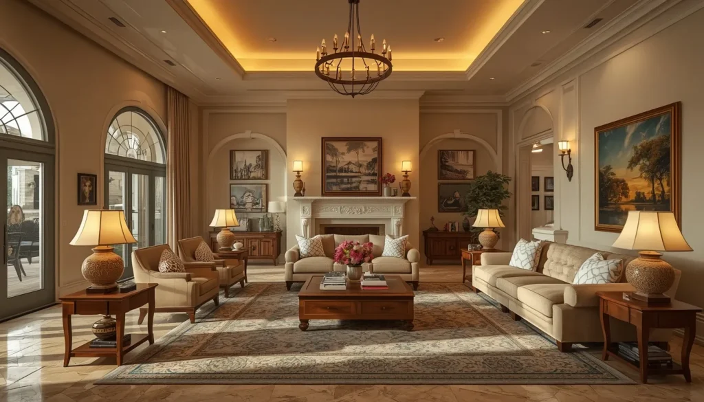 Premium living room interior
